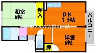 プレジール中山の物件間取画像